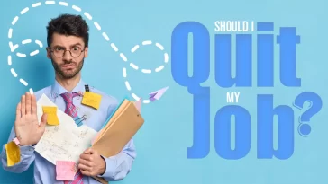Should I quit my Job Quiz - Person deep in thought, weighing the decision to quit their job or stay in their current role