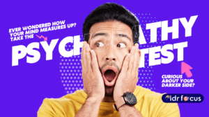 Psychopathy test questionnaire with multiple-choice answers, aiming to uncover potential psychopath traits