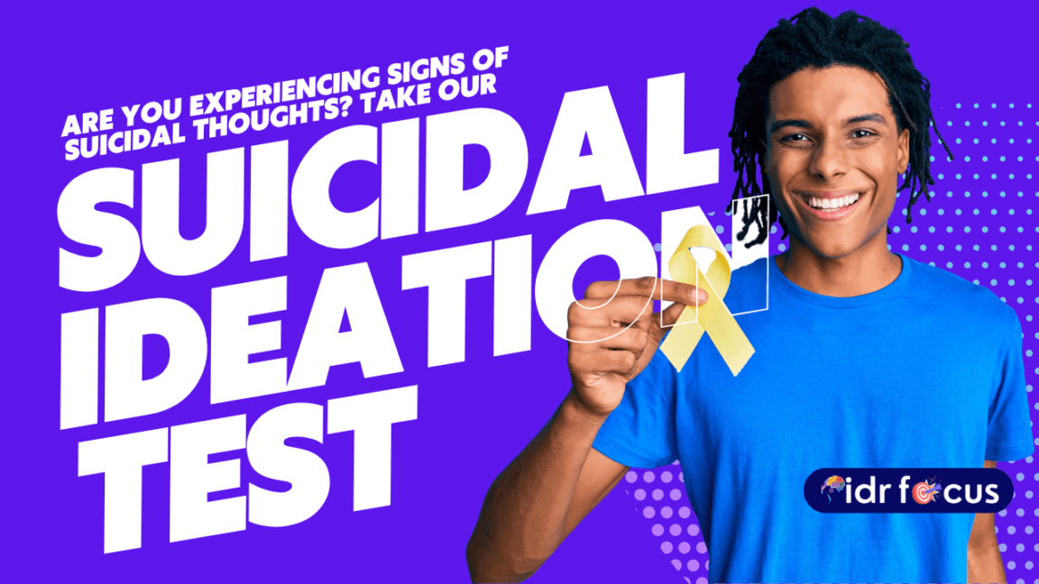 This suicidal test will help you see if you might be feeling really down or stressed.