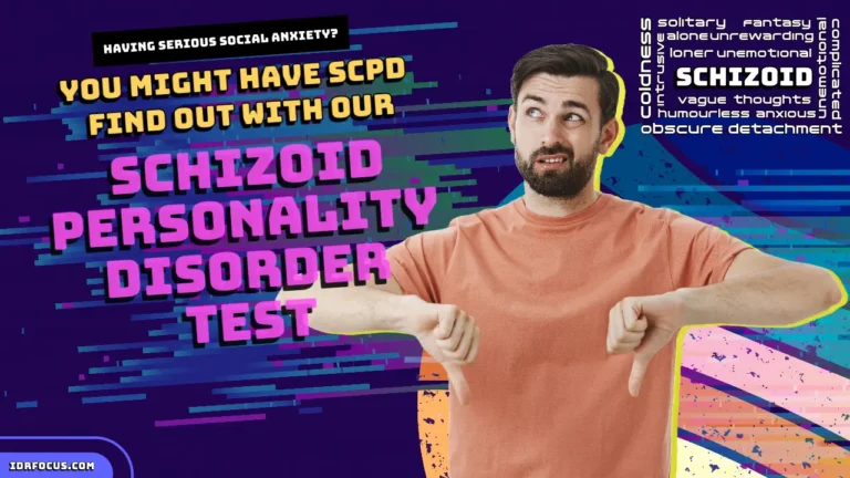 Schizoid Personality Disorder test, showcasing symptoms and portraying a man potentially experiencing the disorder
