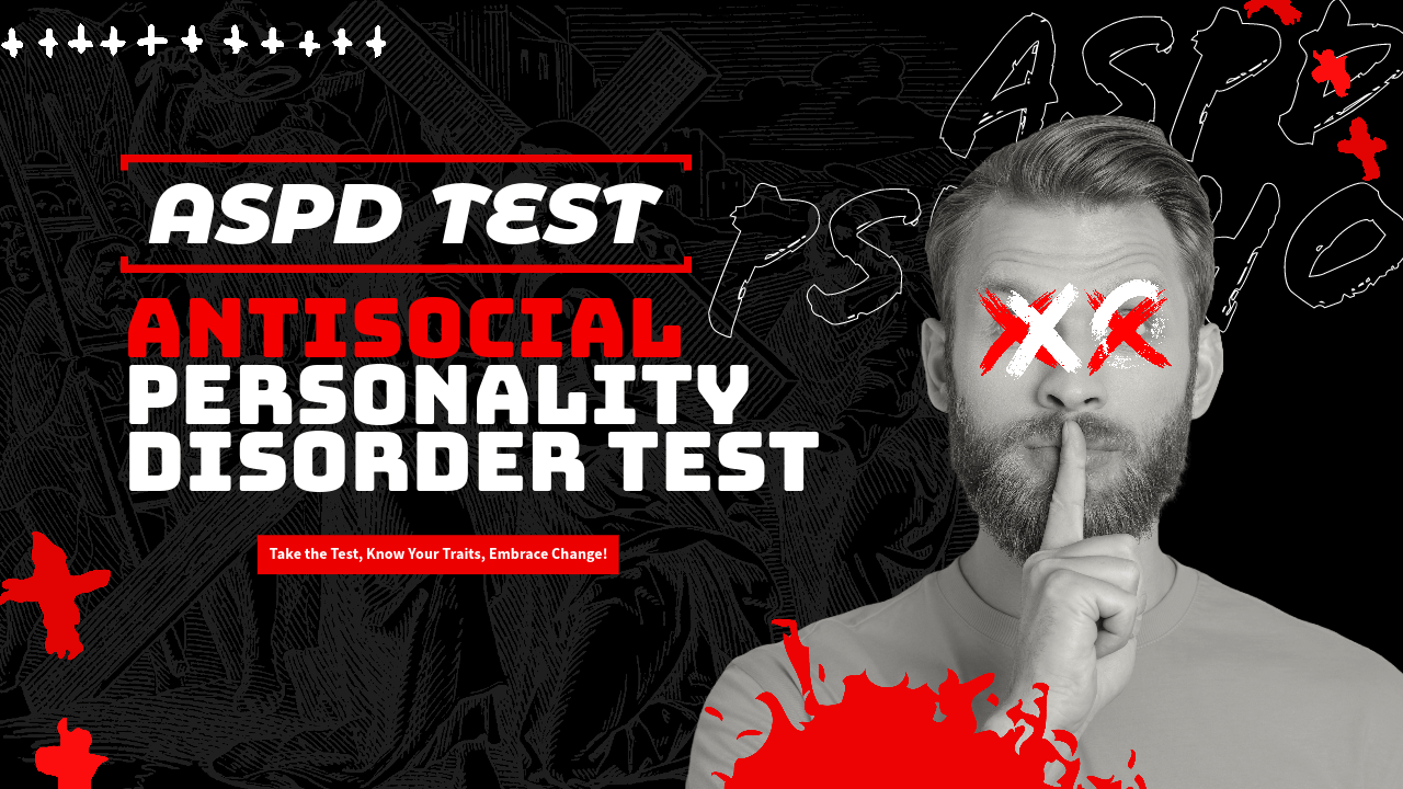 A graphic representing the journey to self-discovery through the Antisocial Personality Disorder Test, highlighting personal insights and potential pathways to positive transformation.