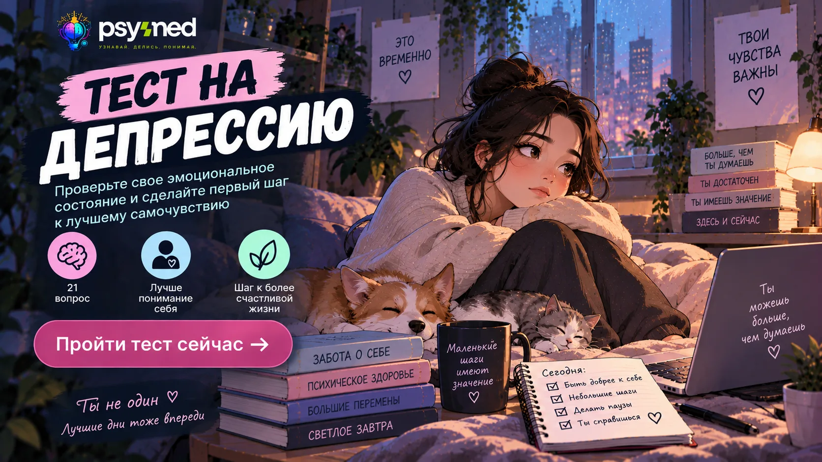 Тест на депрессию