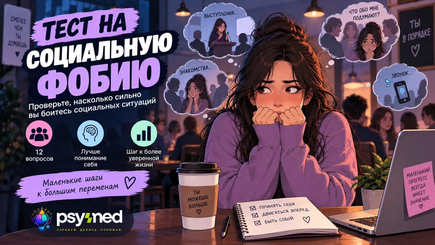 Тест на социальную фобию