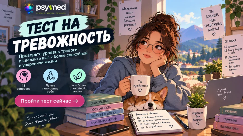 Тест на тревожность