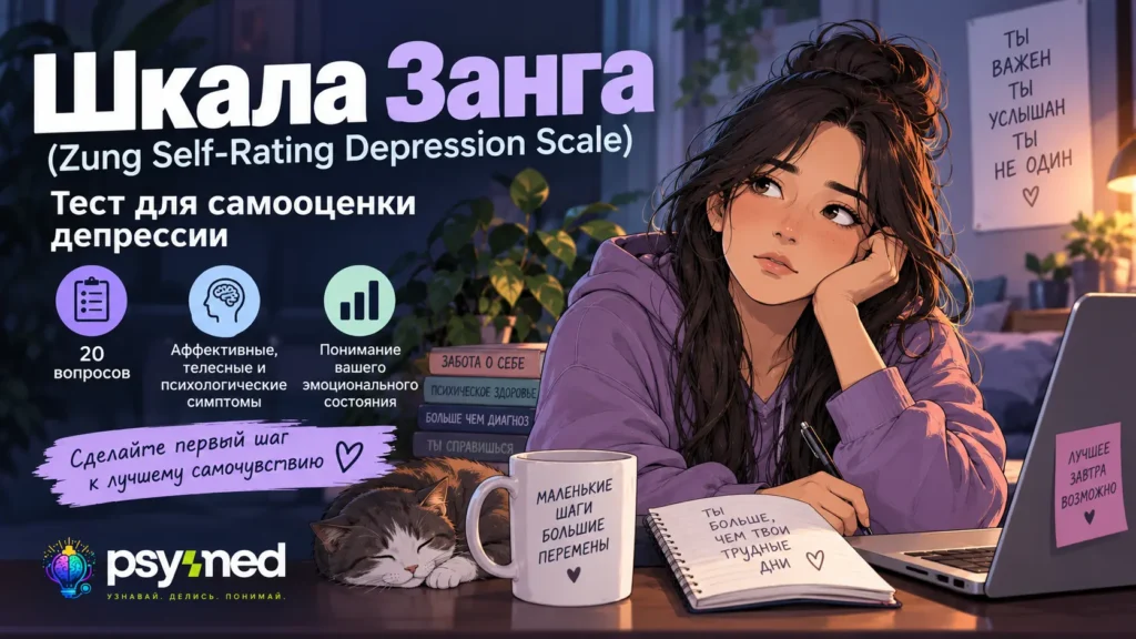 Шкала Занга для самооценки депрессии