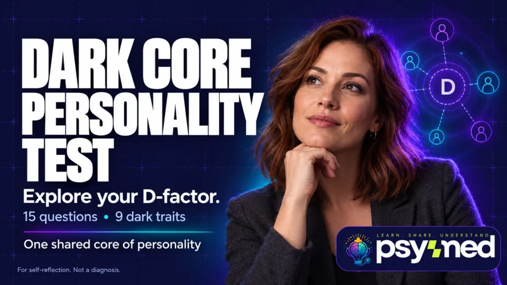 Free Dark Core Personality Test (D-Factor)