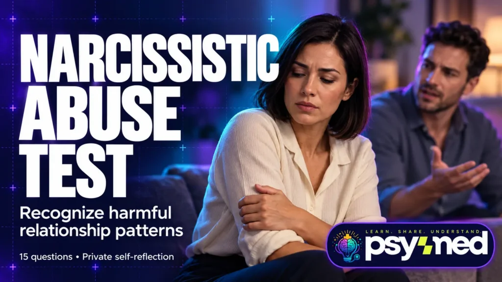 Narcissistic Abuse Test