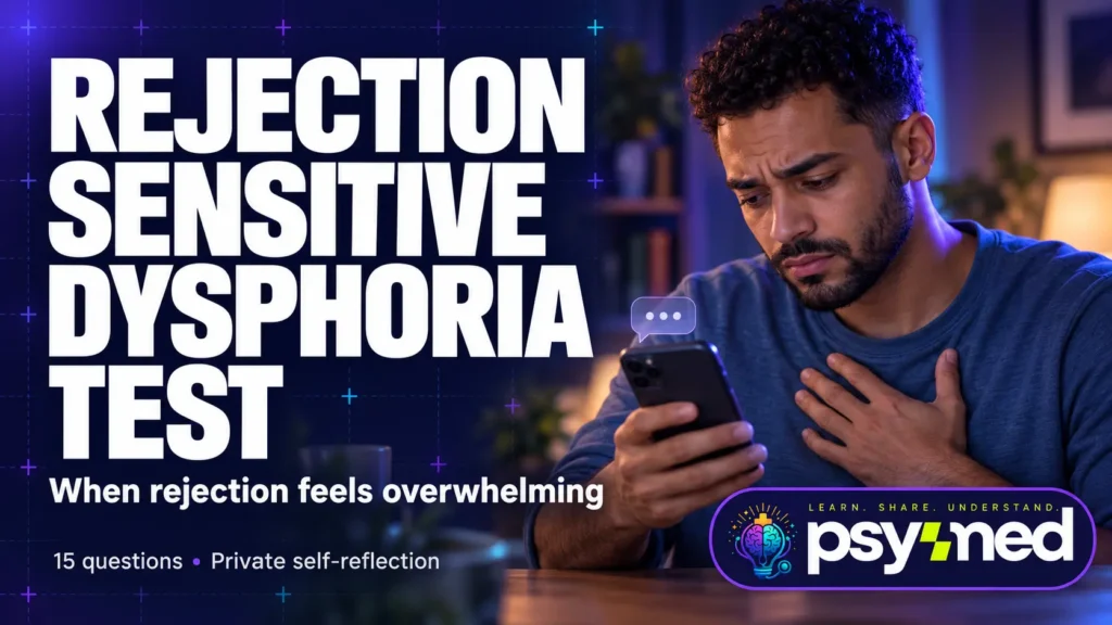 Rejection Sensitive Dysphoria Test